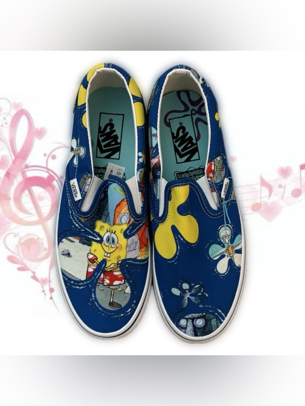 spongebob “alohabob” slip-on vans - Picture 3 of 4